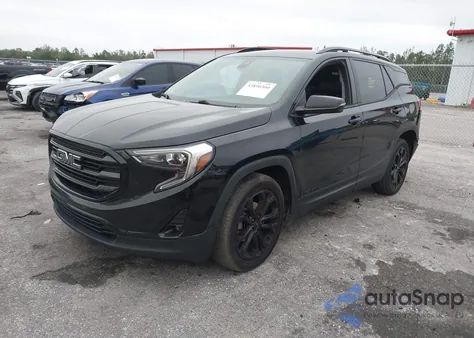 2021 GMC Terrain Fwd Slt из США, поврежденный, VIN 3GKALPEVXML325521